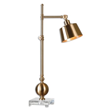 Uttermost Laton 1 Light Desk Lamp Brushed Brass