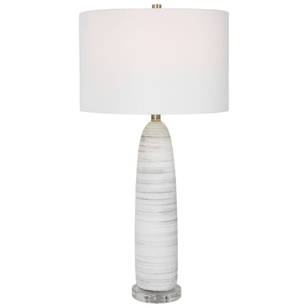 Uttermost Levadia 32" Tall Ceramic Table Lamp Matte White