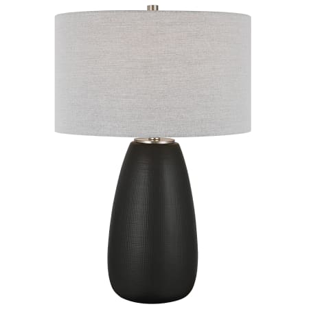 Uttermost Twilight 27" Tall Vase Table Lamp - Satin Black Satin Black