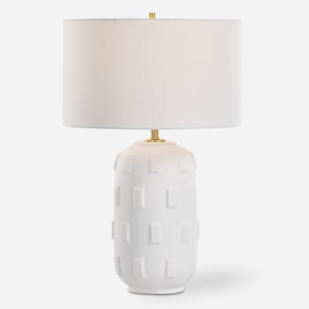 Uttermost Emerie 26" Tall Accent Table Lamp Chalk White
