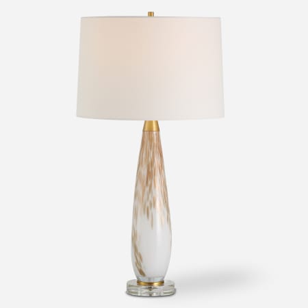 Uttermost Lyra 29" Tall Accent Table Lamp White / Gold