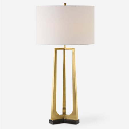 Uttermost Crossroads 33" Tall Buffet Table Lamp Brass