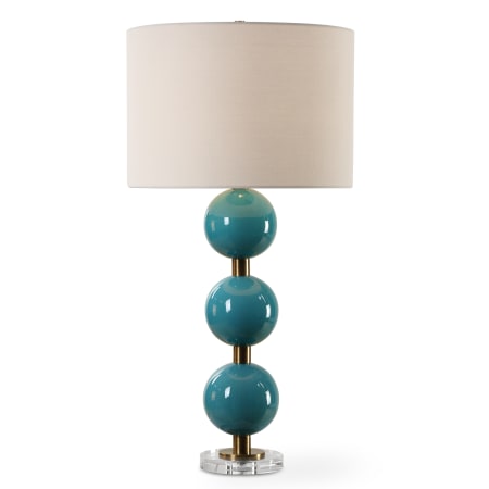 Uttermost Palawan 32" Tall Buffet Table Lamp Blue
