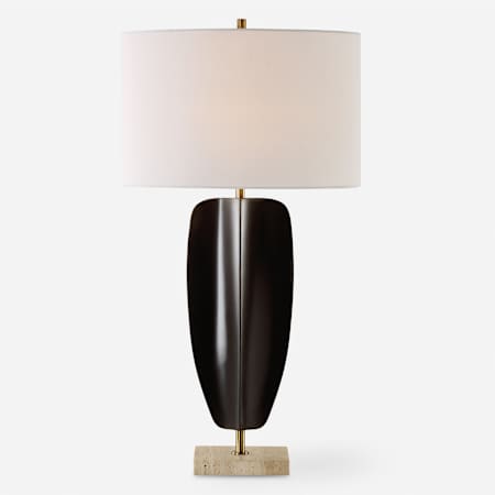 Uttermost Kure 31" Tall Buffet Table Lamp Black
