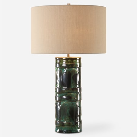 Uttermost Loch 29" Tall Buffet Table Lamp Loch Green