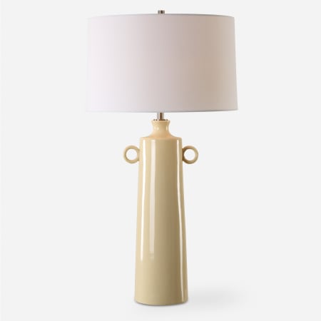 Uttermost Florero 32" Tall Buffet Table Lamp Pale Yellow