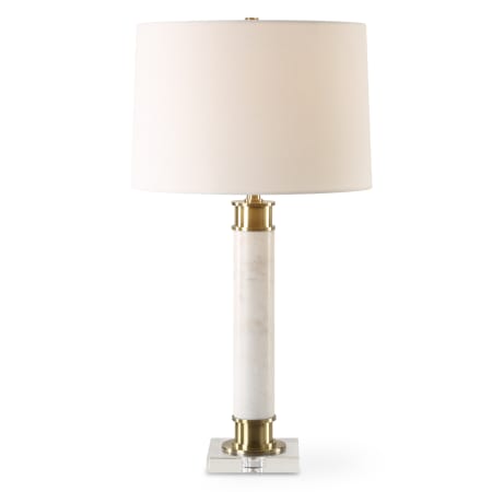 Uttermost Plinth 28" Tall Buffet Table Lamp White Marble