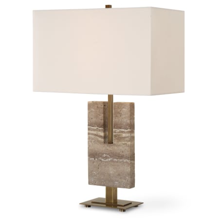 Uttermost Turning Point 26" Tall Buffet Table Lamp Travertine