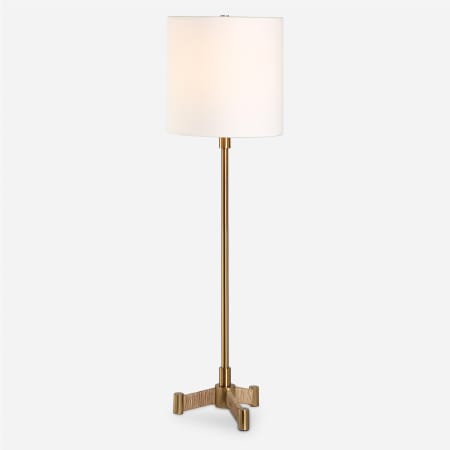 Uttermost Lautoka 36" Tall Buffet Table Lamp Brass