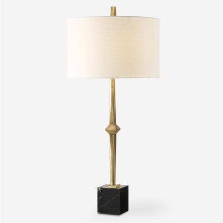 Uttermost Suranne 33" Tall Buffet Table Lamp Antique Brass