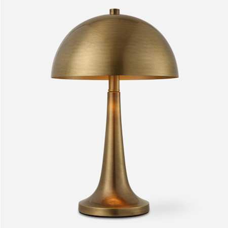 Uttermost Dame 16" Tall Buffet Table Lamp Brass