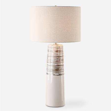 Uttermost Haven 30" Tall Buffet Table Lamp Multi-Colored