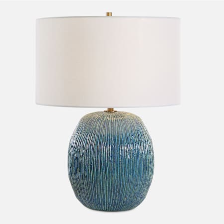 Uttermost Elysia 24" Tall Buffet Table Lamp Multi-Colored