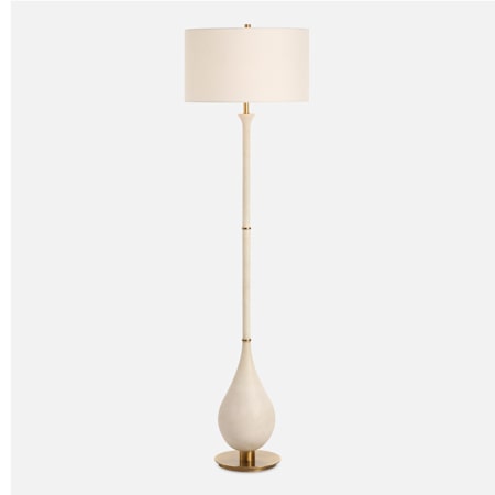 Uttermost Dewdrop 64" Tall Buffet Floor Lamp Multi-Colored