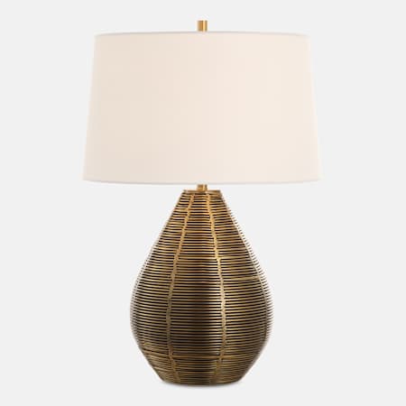 Uttermost Knowles 25" Tall Buffet Table Lamp Multi-Colored