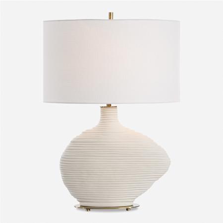 Uttermost Duostacked 25" Tall Buffet Table Lamp Multi-Colored