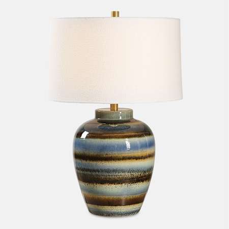 Uttermost Judarn 26" Tall Buffet Table Lamp Multi-Colored