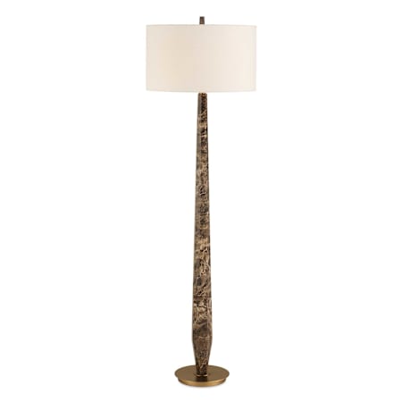 Uttermost Tyree 66" Tall Torchiere Floor Lamp Brown