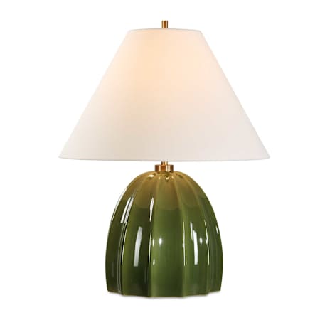 Uttermost Renna 26" Tall Vase Table Lamp Moss Green