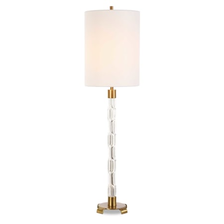 Uttermost York 37" Tall Buffet Table Lamp Crystal