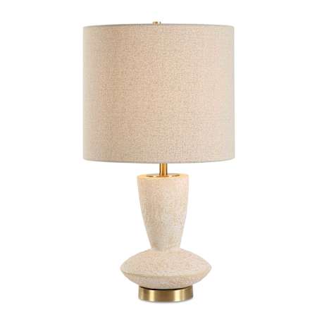 Uttermost Doreyn 26" Tall Vase Table Lamp Aged Ivory