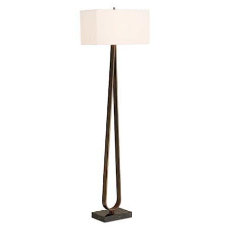 Uttermost Galloway 65" Tall Torchiere Floor Lamp Dark Bronze
