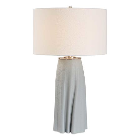 Uttermost Cover Up 29" Tall Vase Table Lamp Blue / Silver