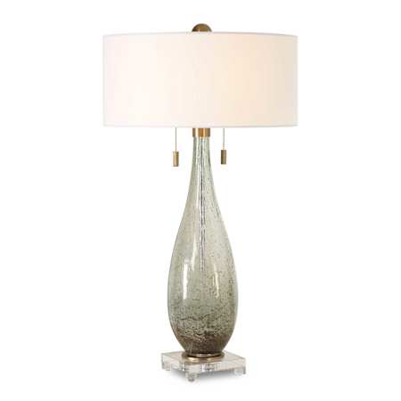 Uttermost Cardoni 32" Tall Vase Table Lamp Green