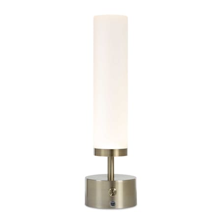 Uttermost Auden 17" Tall LED Column Table Lamp Brass / Gold