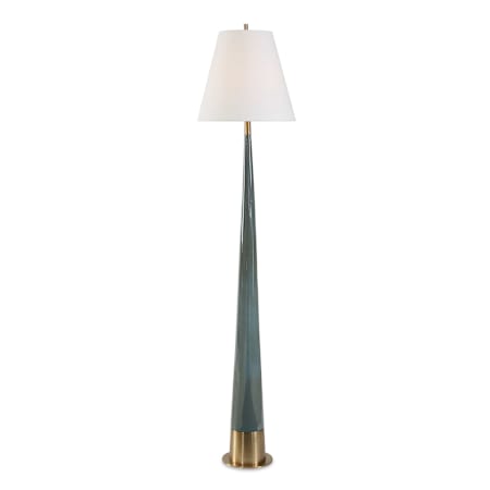 Uttermost Riccardi 68" Tall Accent Floor Lamp Green