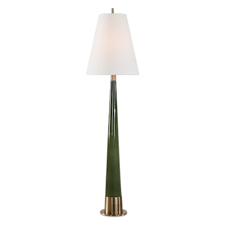 Uttermost Riccardi 38" Tall Accent Table Lamp Green