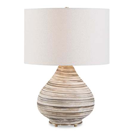 Uttermost Azura 21" Tall Accent Table Lamp Brown / Gray / White