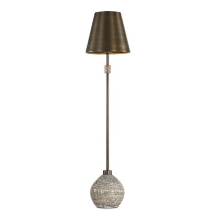 Uttermost Jaycee 34" Tall Accent Table Lamp Brass / Brown / Gold / Gray