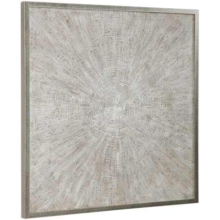 Uttermost Mesmerize 43" x 43" Framed Abstract Painting Multicolored