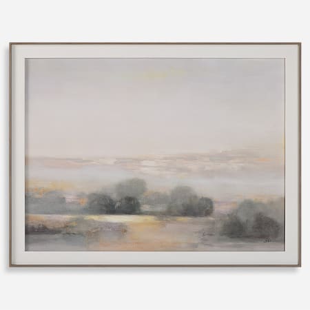 Uttermost Atmospheric Neutral 27" x 35" Framed Landscape Drawing Print by Julia Purinton Gray