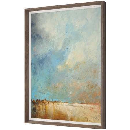 Uttermost Vista Grande 44" x 34" Framed Landscapes Painting Multicolored