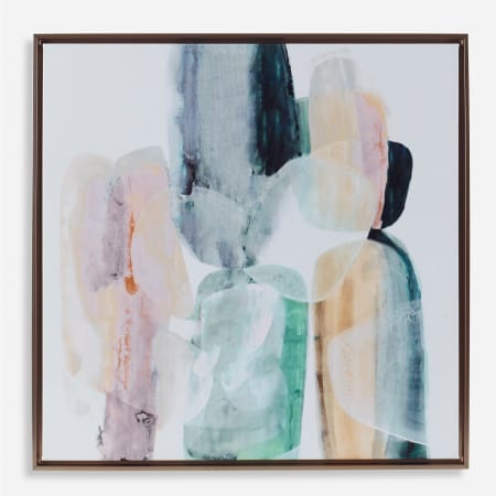 Uttermost Mood Elevator 38" x 38" Framed Abstract Drawing Print Blue