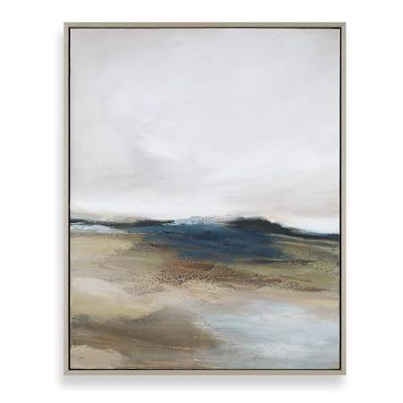 Uttermost Prairies Edge 47" x 38" Framed Landscapes Painting Multi