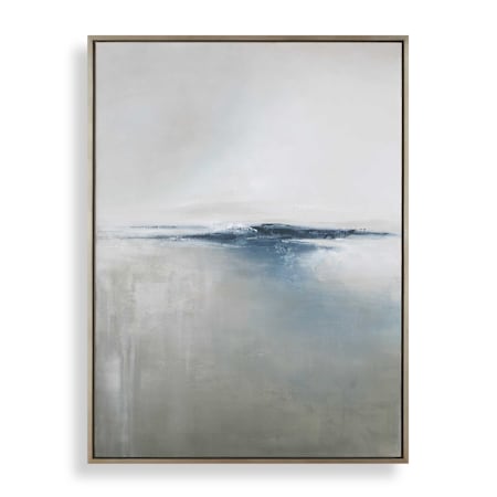 Uttermost Above The Waterline 57" x 42" Framed Landscapes Painting Multi