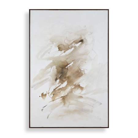 Uttermost Still Moving 61" x 41" Framed Abstract Painting Multi