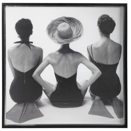 Uttermost Ladies' Swimwear, 1959 51" Framed People and Figures Art Print by Grace Feyock Black / White