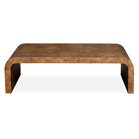 Uttermost Carraway 56" Wide Wood Veneer Top Plywood and Wood Veneer Table Burl