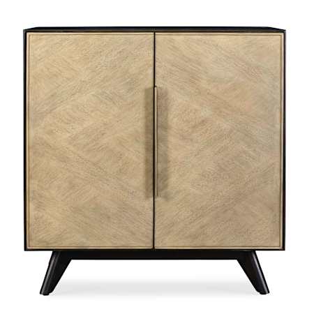 Uttermost Reina 34" Wide 2 Door Wood and Wood Veneer Accent Cabinet Dark Walnut