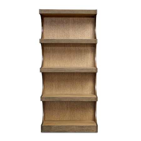 Uttermost Osrick 40" Wide 4 Shelf MDF Etagere Natural