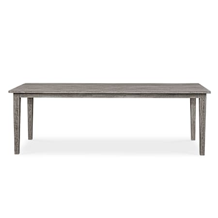 Uttermost Forsyth 92" Wide Mahogany Table Weathered Dark Gray