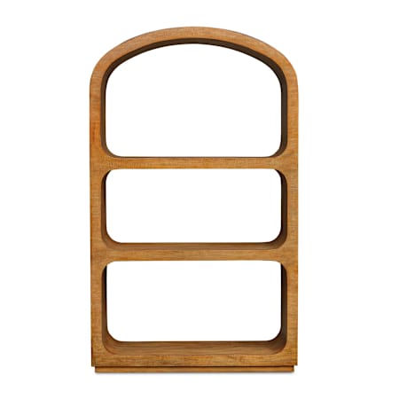 Uttermost Achley 48" Wide 2 Shelf MDF Etagere Mango Wood