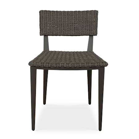 Uttermost Calbas 20" Aluminum Dinner Chair Java Black