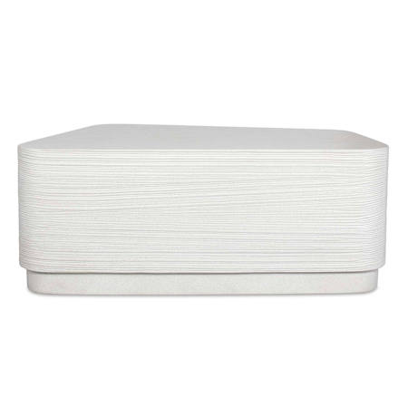 Uttermost Saltwater 38" Wide Concrete Table White