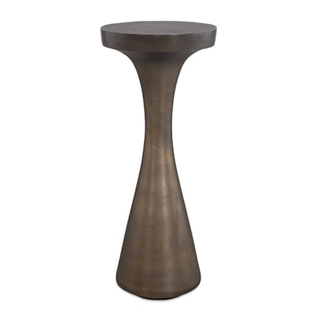 Uttermost Miko 10" Diameter Aluminum Accent Table Bronze