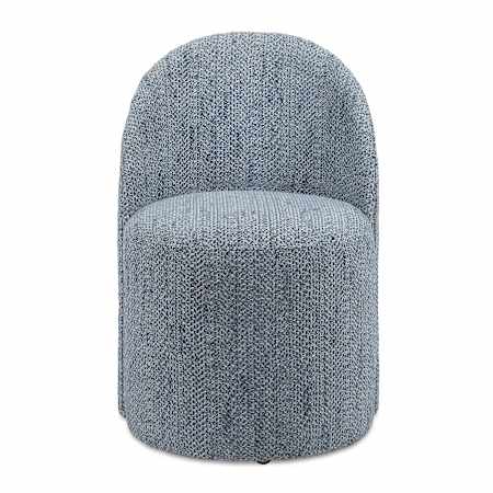 Uttermost Roll With It 22" Wide Denim Dining Chair Blue